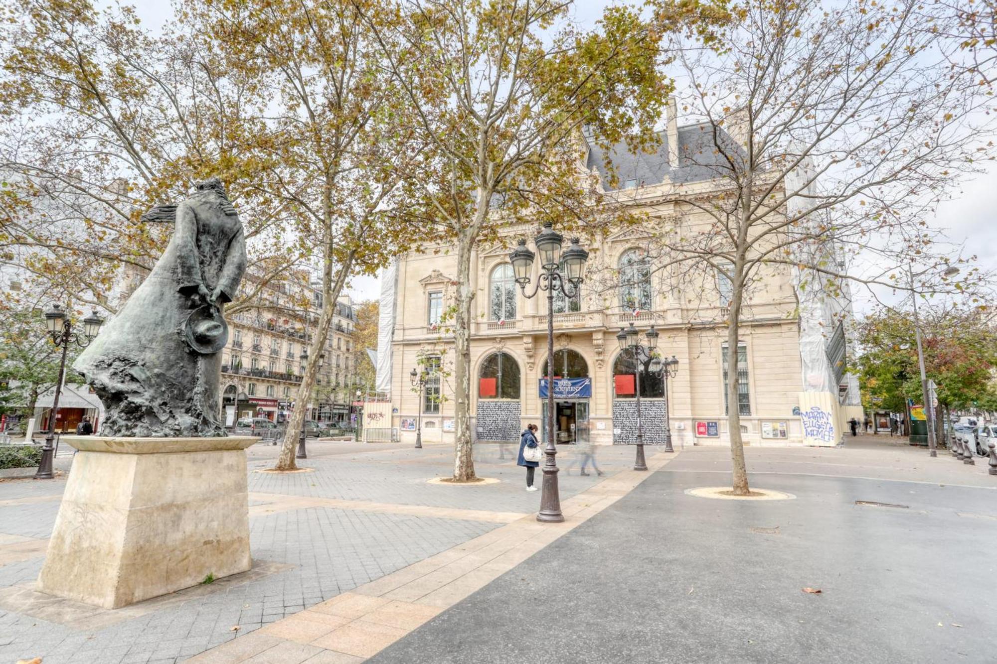 Grand Appart Spacieux Renove Paris Metro Wifi Extérieur photo